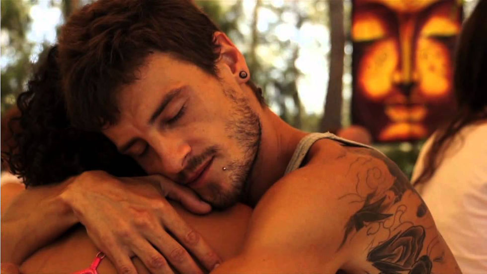 Gay tantra retreat in Europe for gay and queer men. Participants exploring conscious intimacy, brotherhood, meditation, personal growth and authentic connection at a Men’s Hearts retreat.