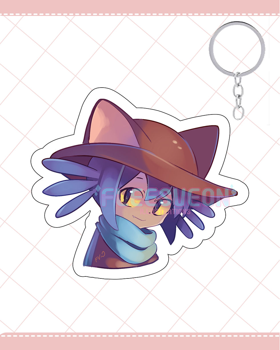Niko from Oneshot (2 inch acrylic Charm)