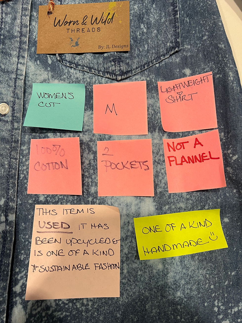 Thumbnail: Boho Denim Shirt