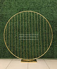 round floral frame