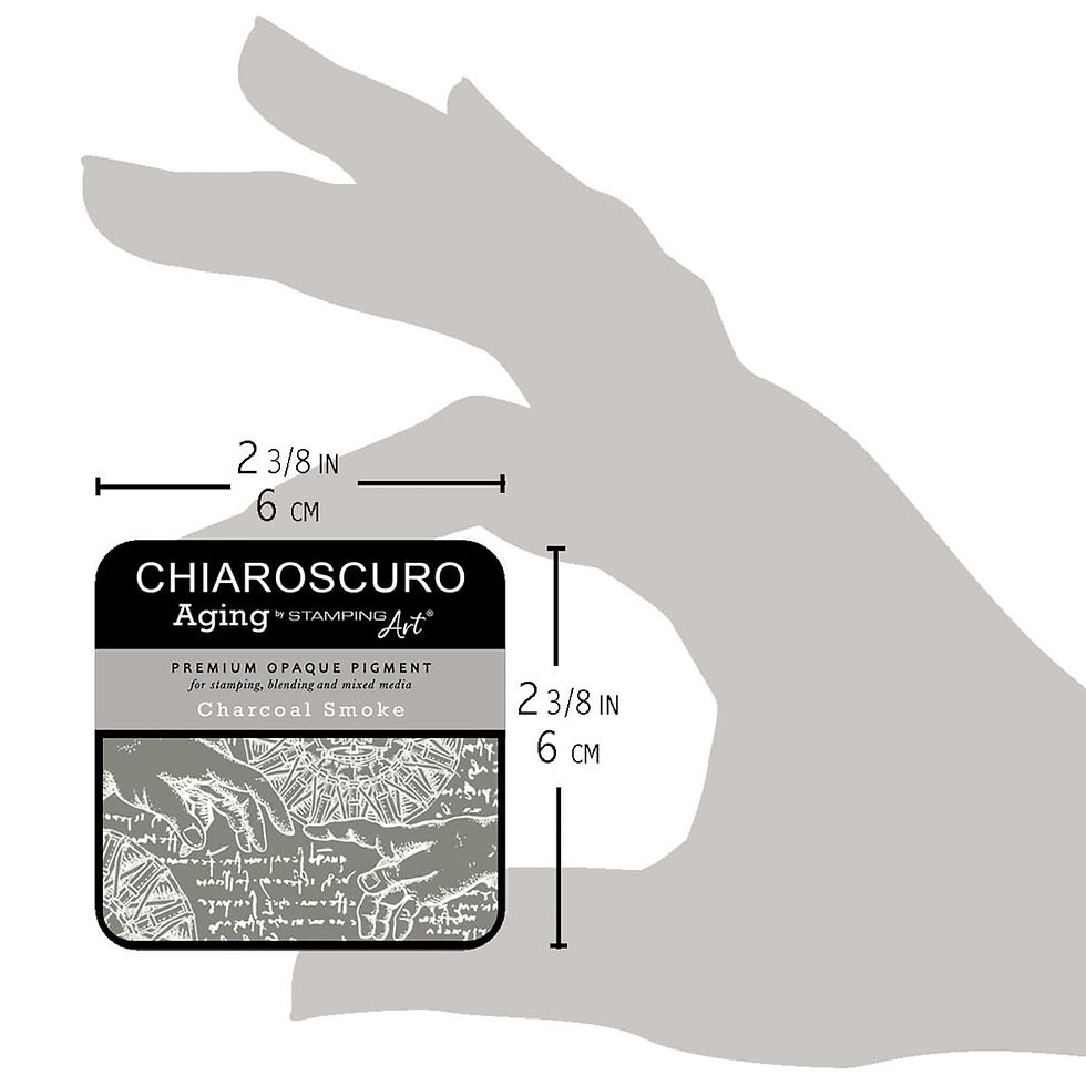 Miniature : Encre Chiaroscuro Aging Ink  -- Charcoal Smoke -- Ciao Bella