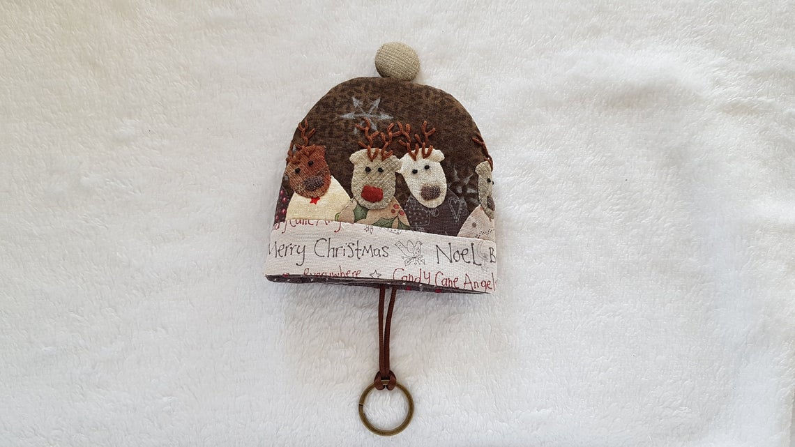 Range-Clés "Rennes de Noël"