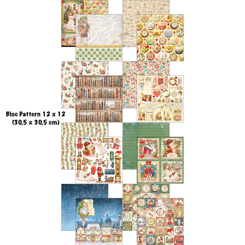Miniature : Pack Complet -- Ciao Bella "The Nutcracker" -- (5 Blocs)