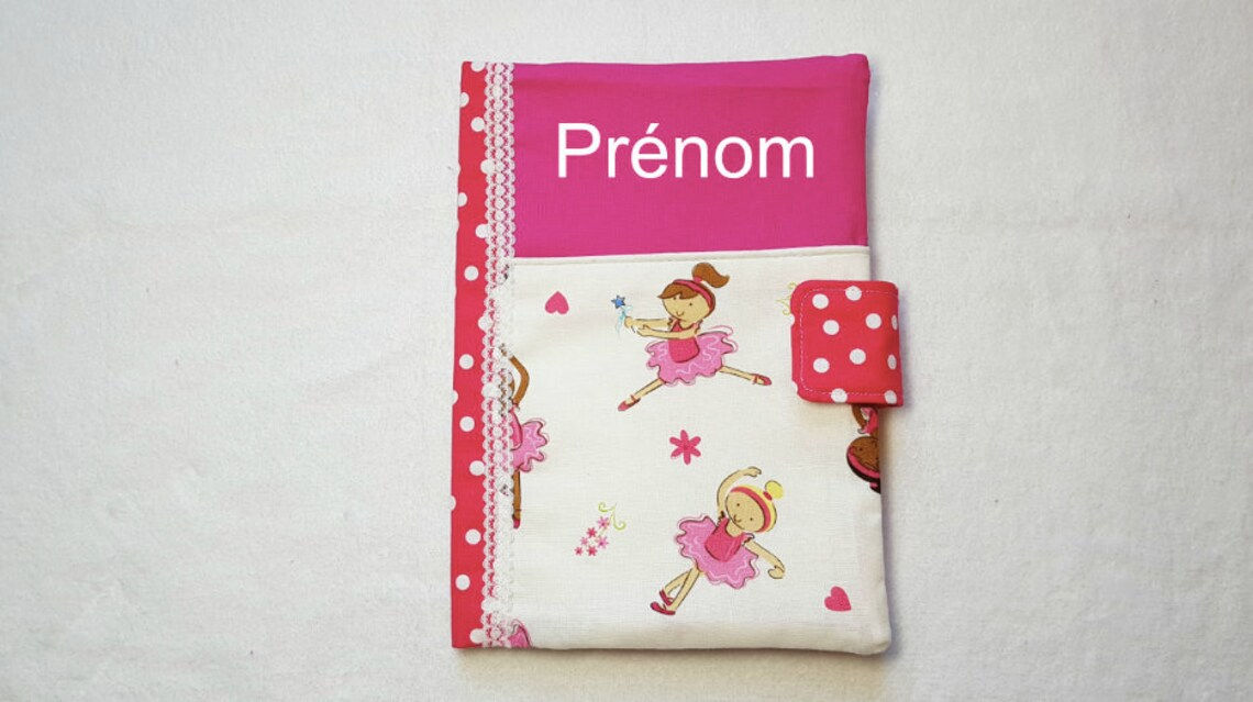 Protège carnet de santé "Petites danseuses" -- A personnaliser