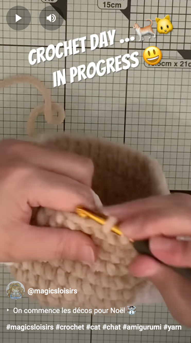 [Crochet] -- Petit Chat Sooo Cute 🐈😃