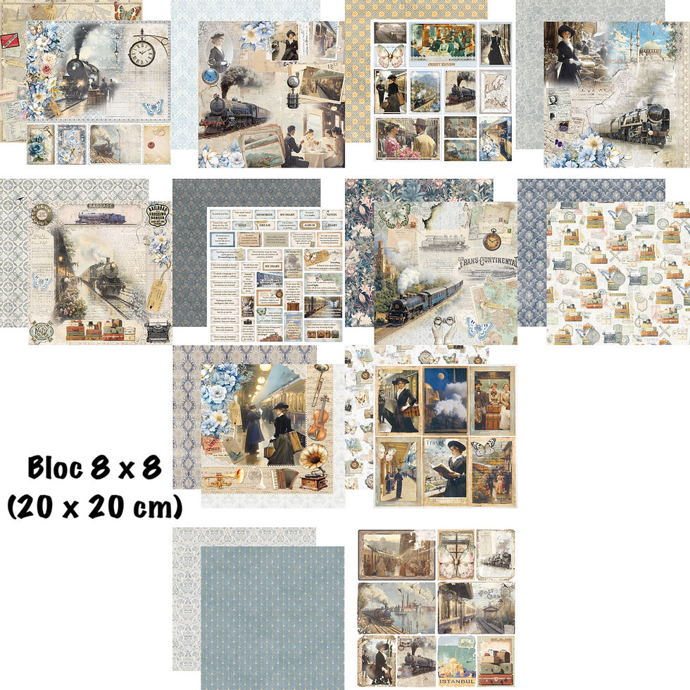 Miniature : Pack Complet -- Ciao Bella "Eastern Journey" -- (5 Blocs)