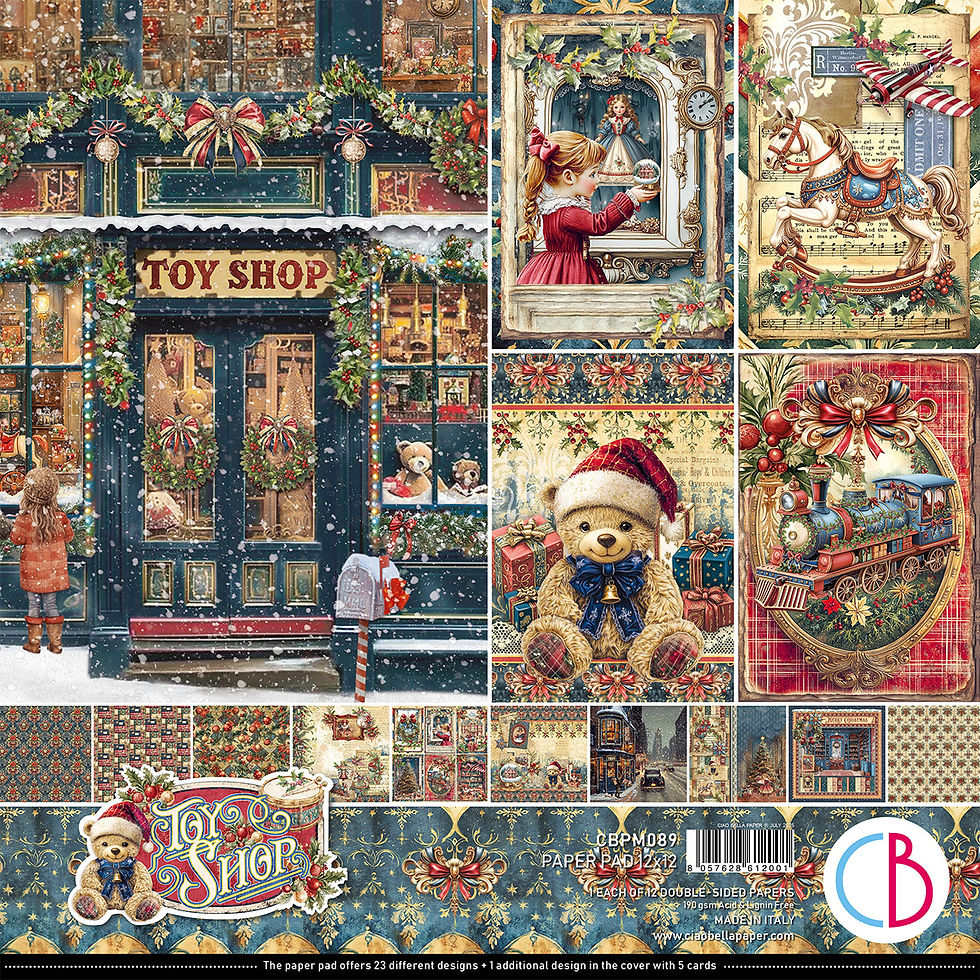 Miniature : Pack Complet -- Ciao Bella "Toy Shop" -- (5 Blocs)