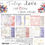 Miniature : Pack Complet -- Craft O Clock "Tulip Love" (4 Blocs + 2 Sets)