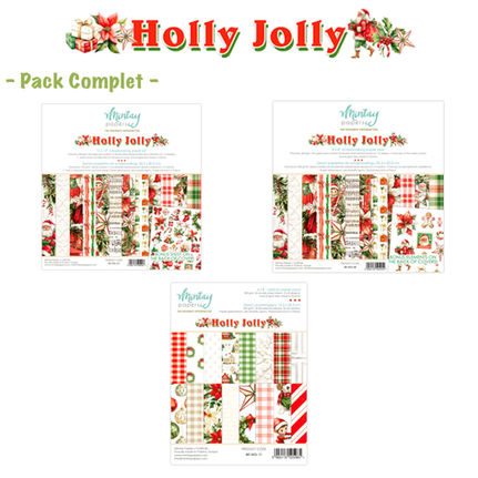 Nouveautés Mintay Papers -- Holly Jolly
Collection aux couleurs traditionnelles de Noël.
Découvrez nos Packs Complet parfaits pour réaliser vos Albums ou tout autre projet créatif DIY.
Disponible sur la boutique.