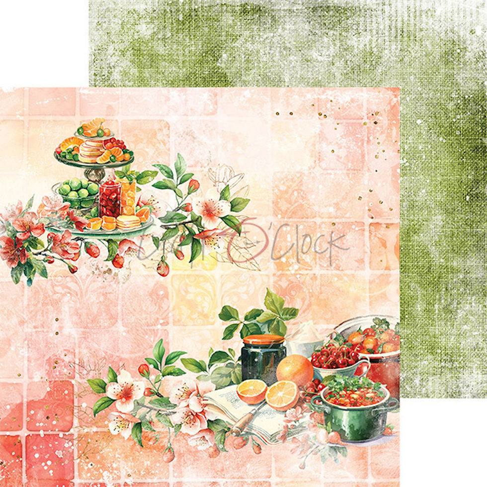 Miniature : Bloc Craft O Clock "Kitchen Mode"-- Format 8 x 8 (20 x 20 cm)