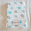 Miniature : Pochette Nomade à langer au prénom de bébé -- A personnaliser -- Elephant Bleu