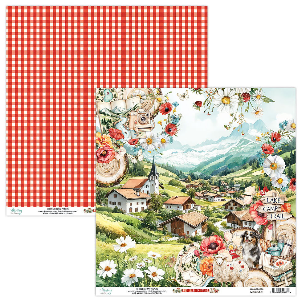 Miniature : Pack Complet -- Mintay "Summer Highlands" (3 Blocs)