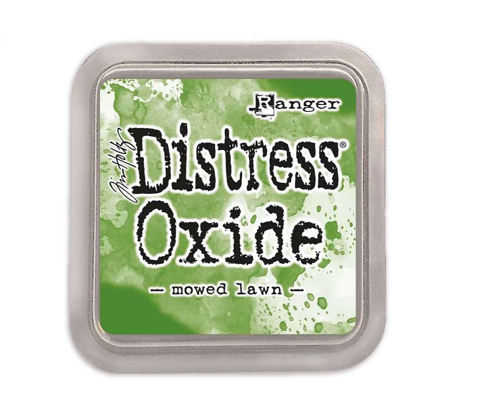 Encre Distress Oxide -- Mowed Lawn -- Ranger Tim Holtz