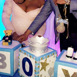 Babyboy Blocks Babyshower