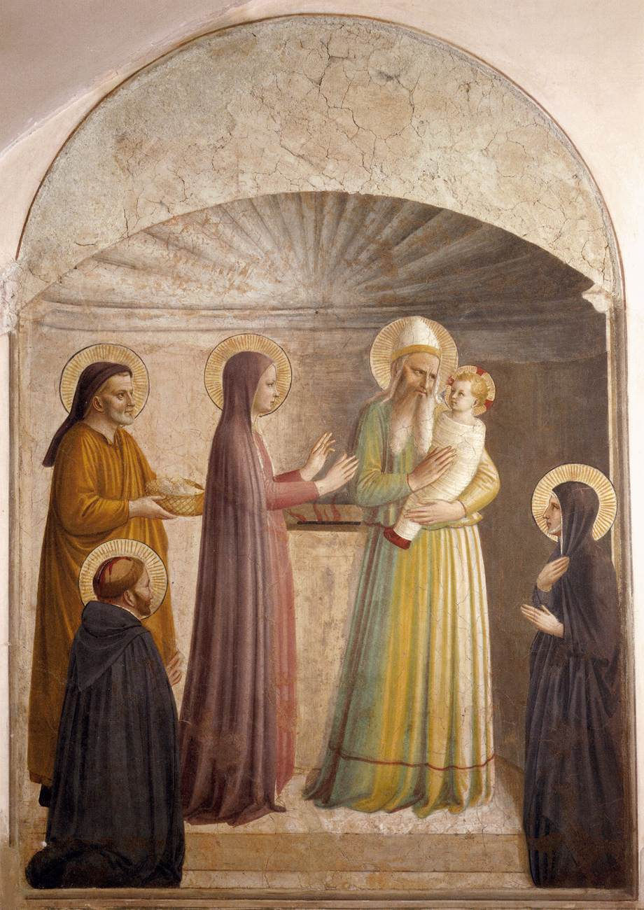 Fra Angelico - Presentation of Jesus in the Temple
