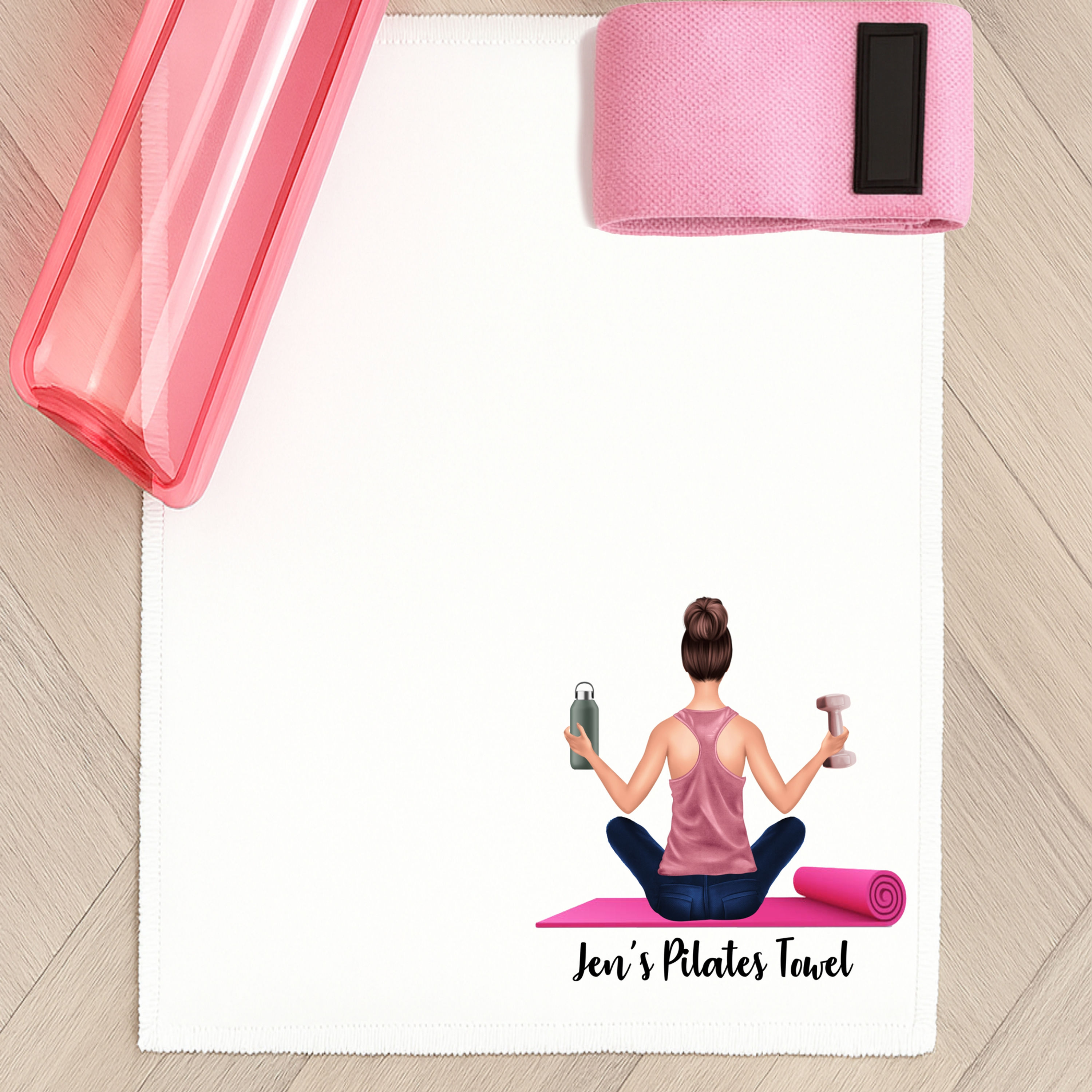 pilates gym towel
