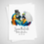 Macaw Save the Date Wedding Card Parrot