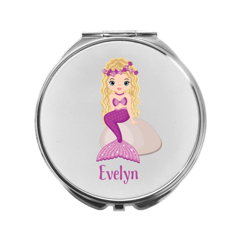 Mermaid Compact Mirror