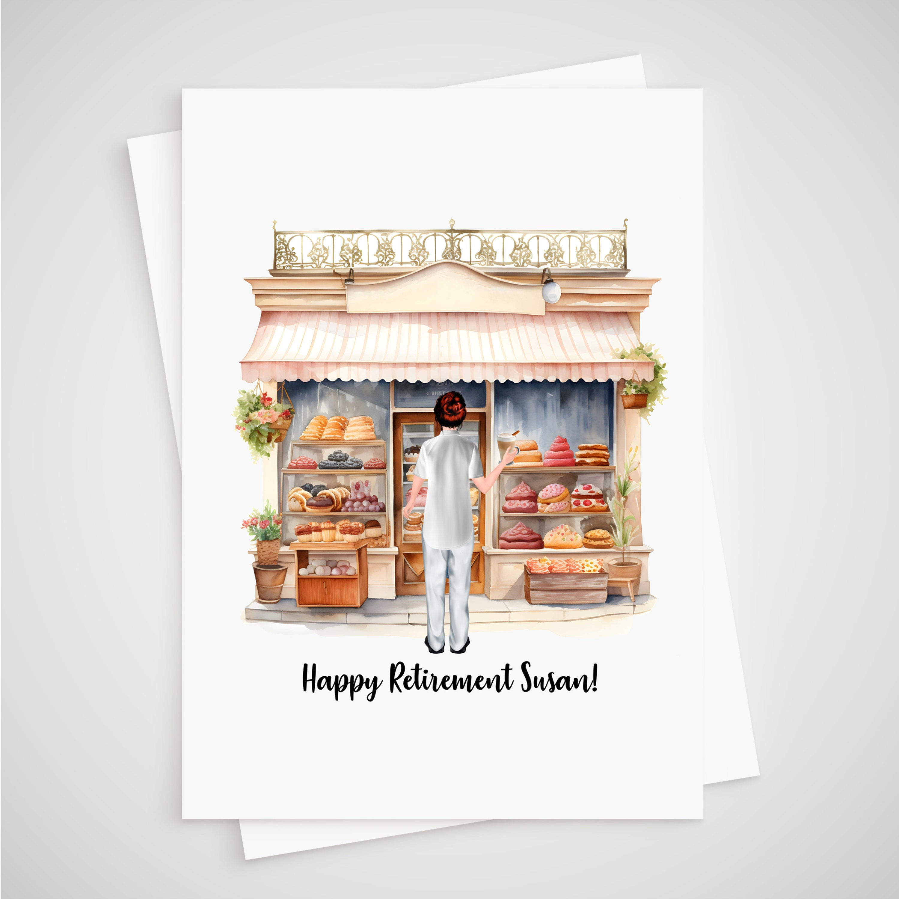 Retirement Baker Card