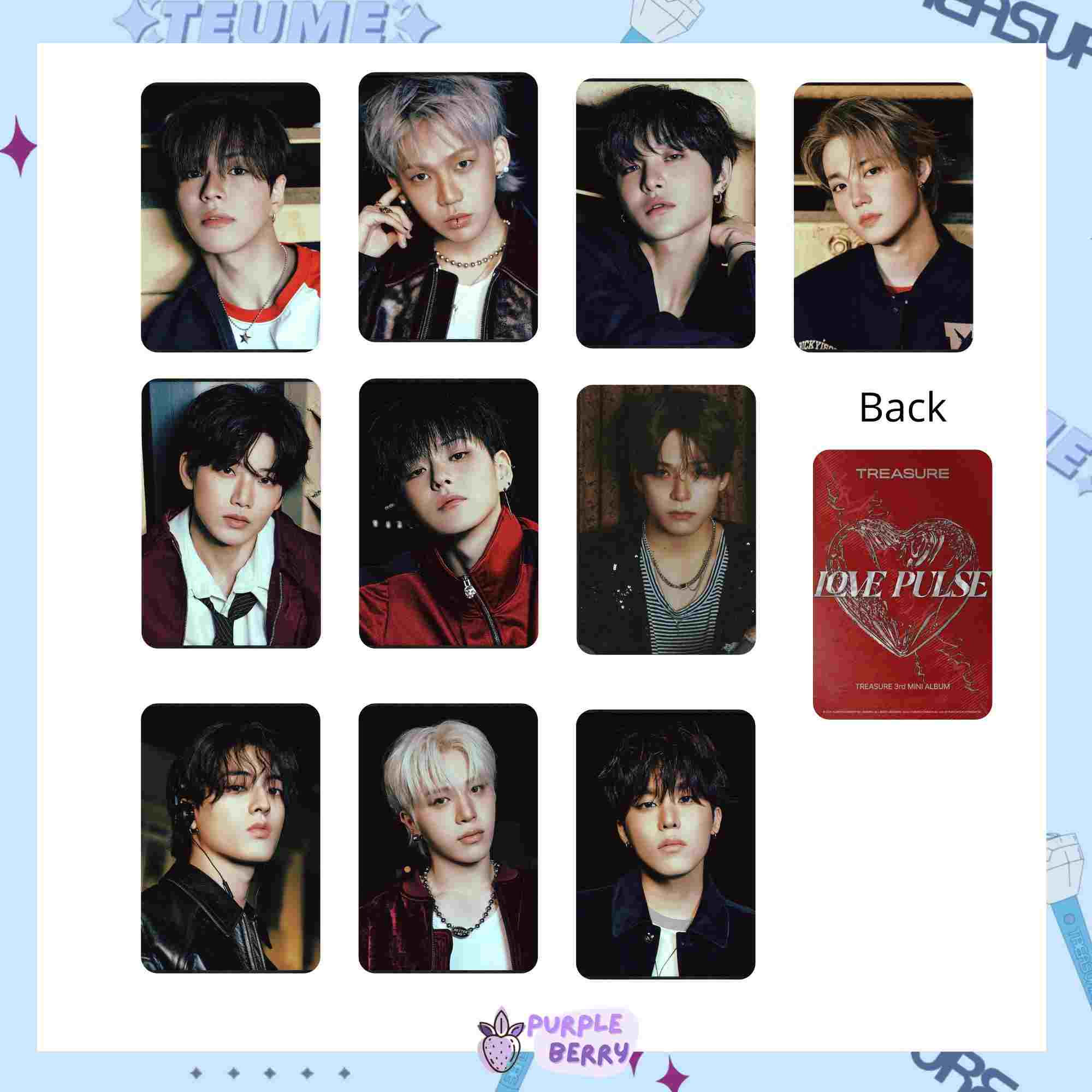 Love pulse treasure photocards