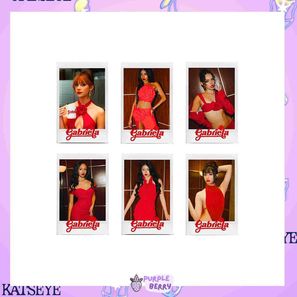 Gabriela Katseye polaroids