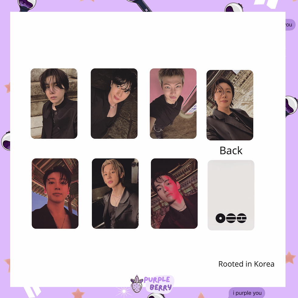 Thumbnail: Arirang BTS photocards