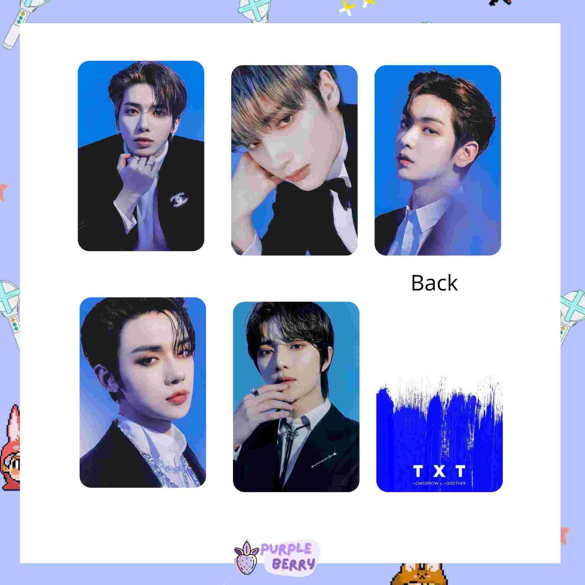 Hue TXT photocards