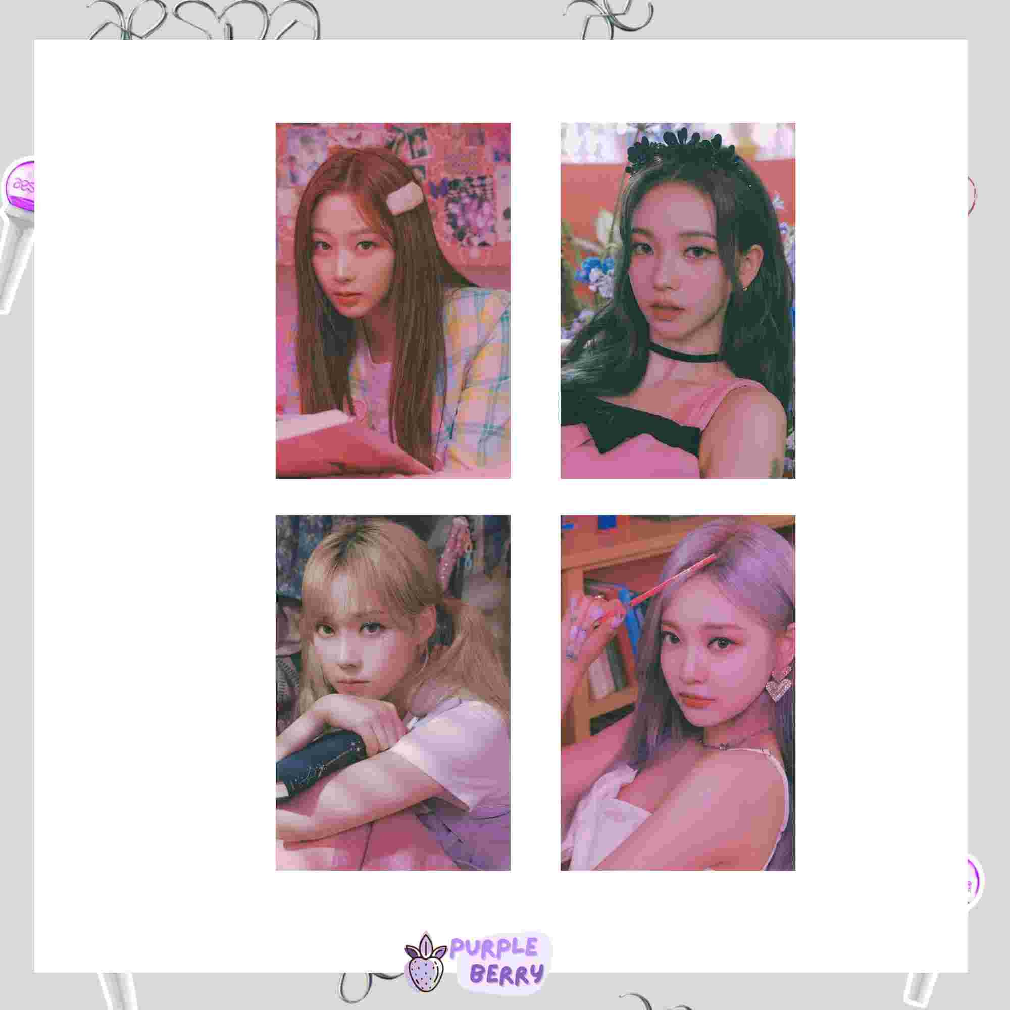 Girls Aespa postcard