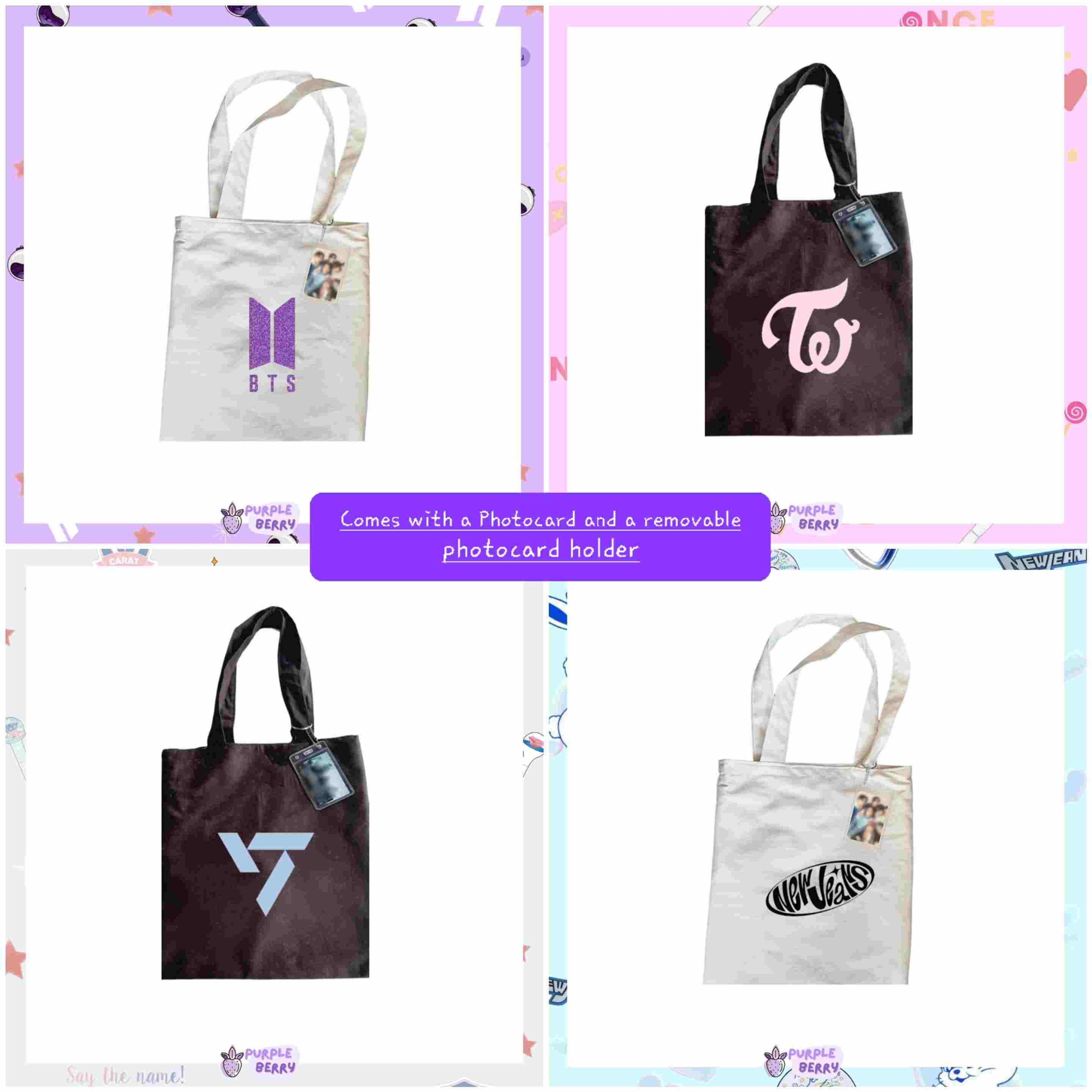 Color Logo Totes (28 groups)