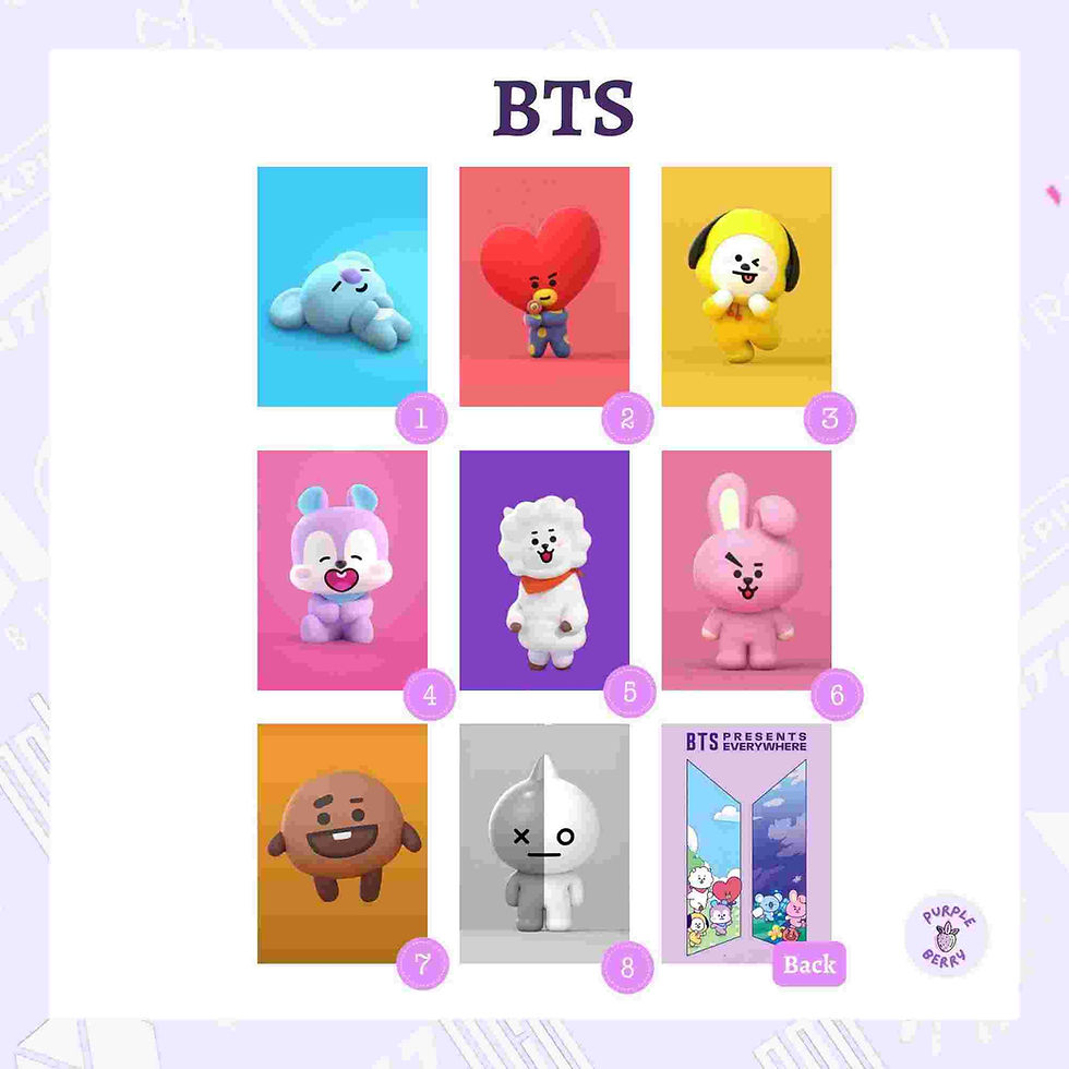 Thumbnail: Keychain Kpop character Boy groups