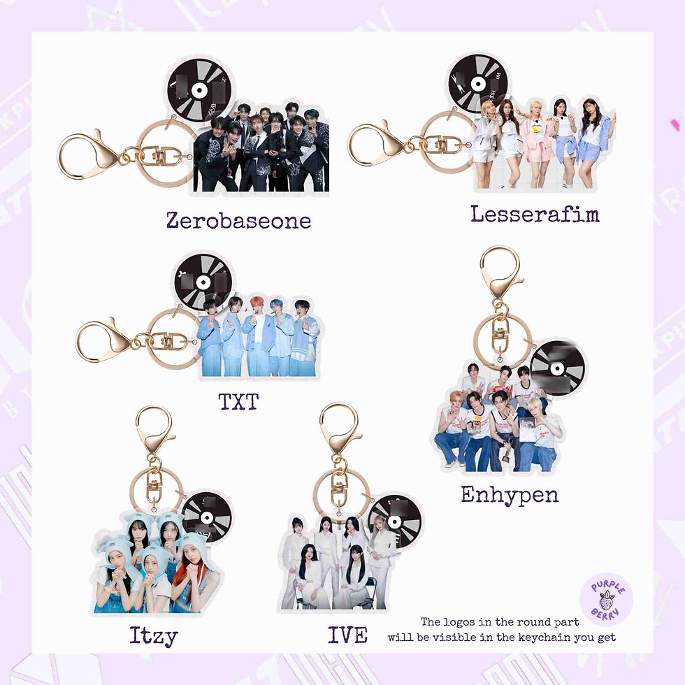 Thumbnail: Acrylic Keychain 18 groups