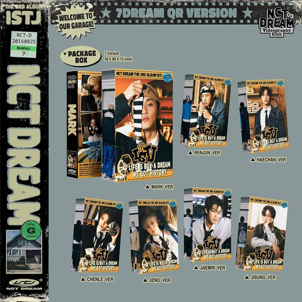 ISTJ Nct dream smart album