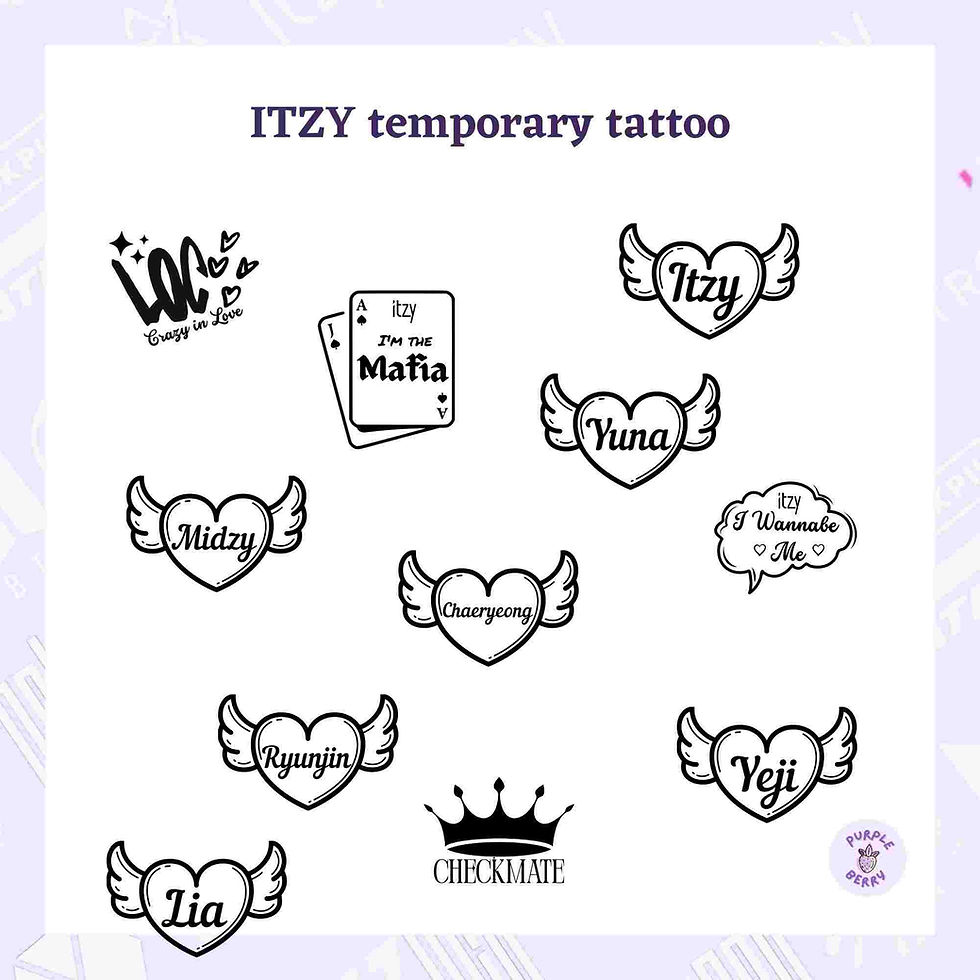 Thumbnail: Temporary Tattoo sticker
