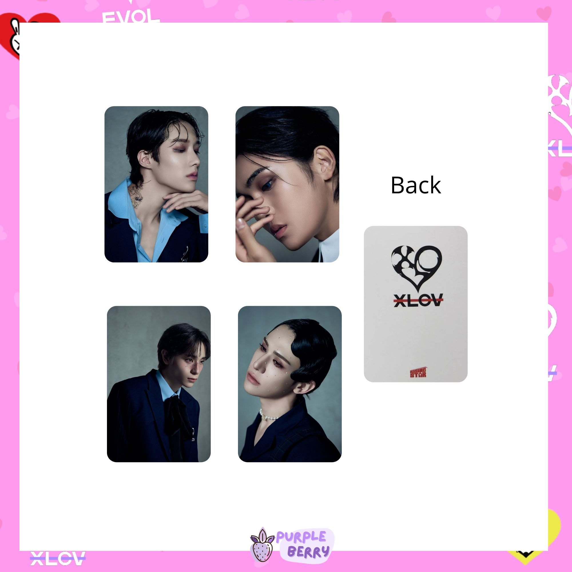 Imma Be XLOV Photocards