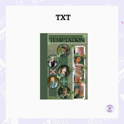 TXT Notebook collection | Purple Berry