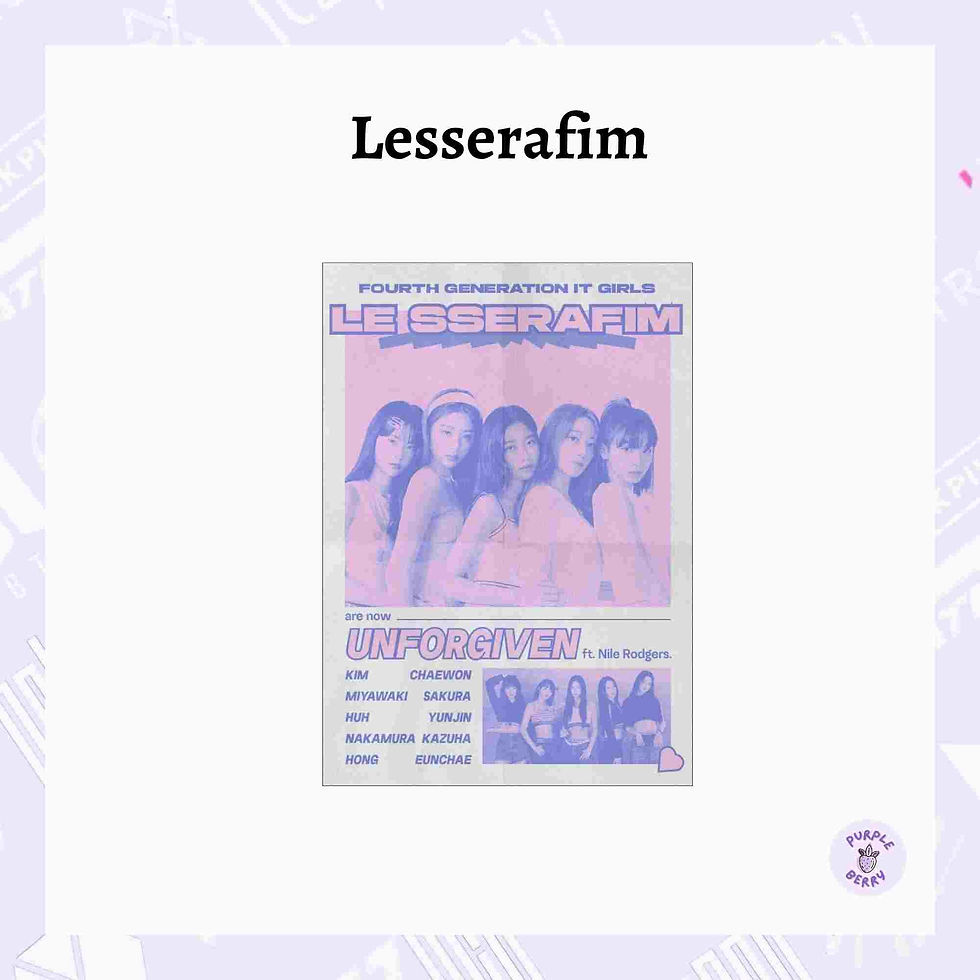 Thumbnail: Lesserafim Notebook Collection