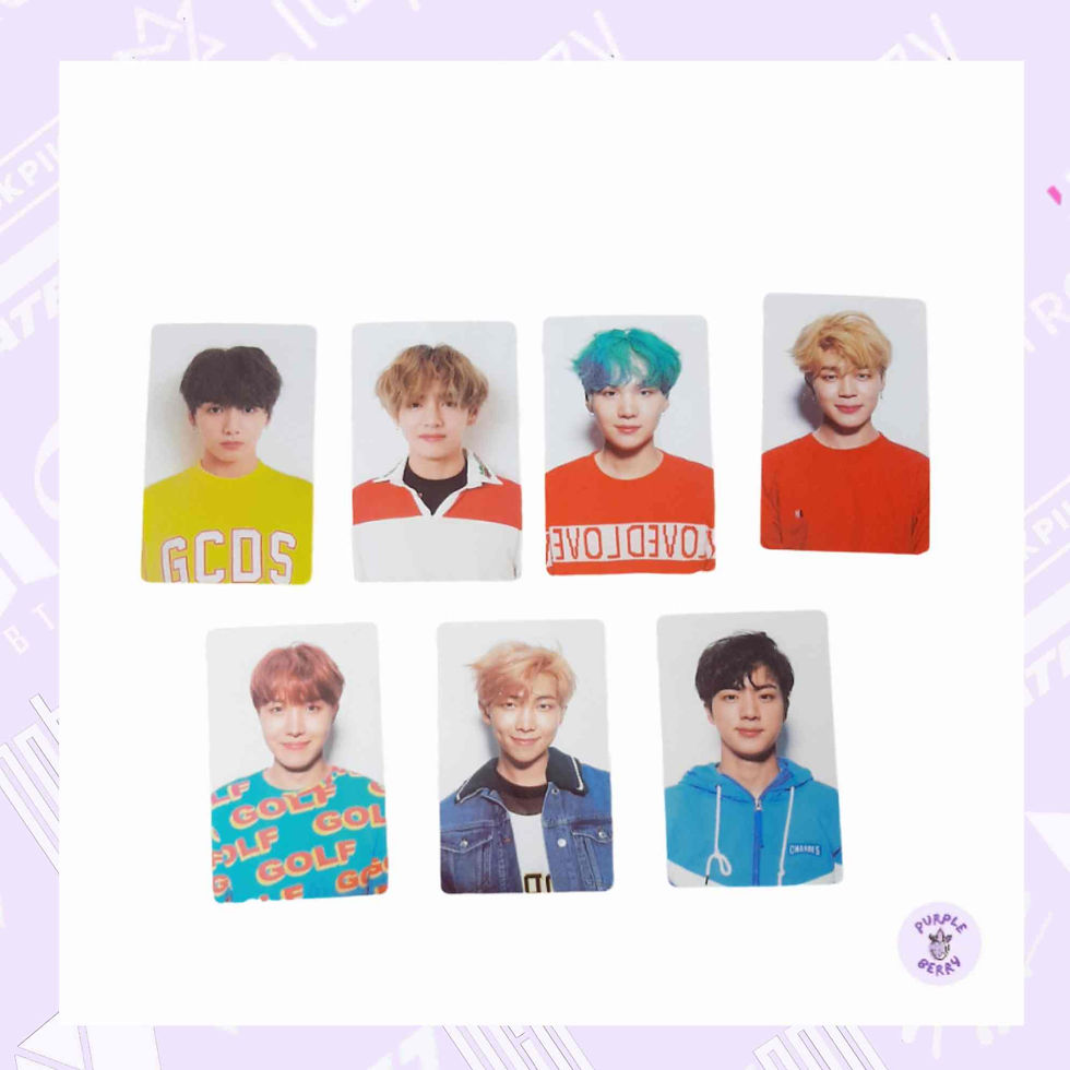 Thumbnail: Love yourself premium photocards
