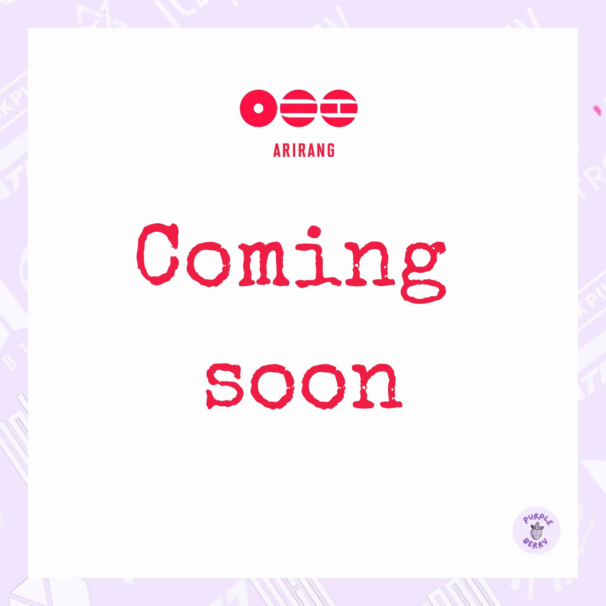 Arirang BTS polaroids