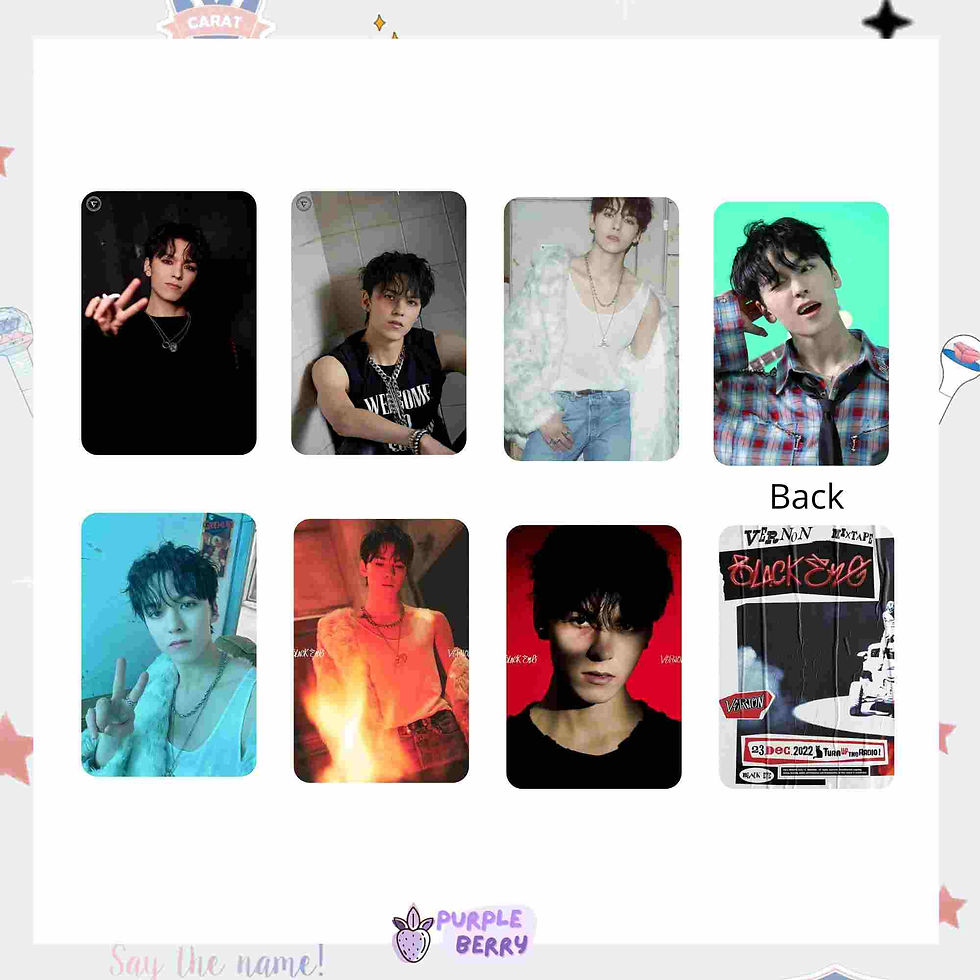 Thumbnail: Seventeen SOLO projects photocards