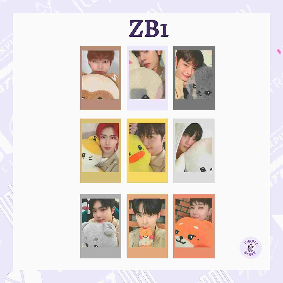 Thumbnail: Kpop character polaroids