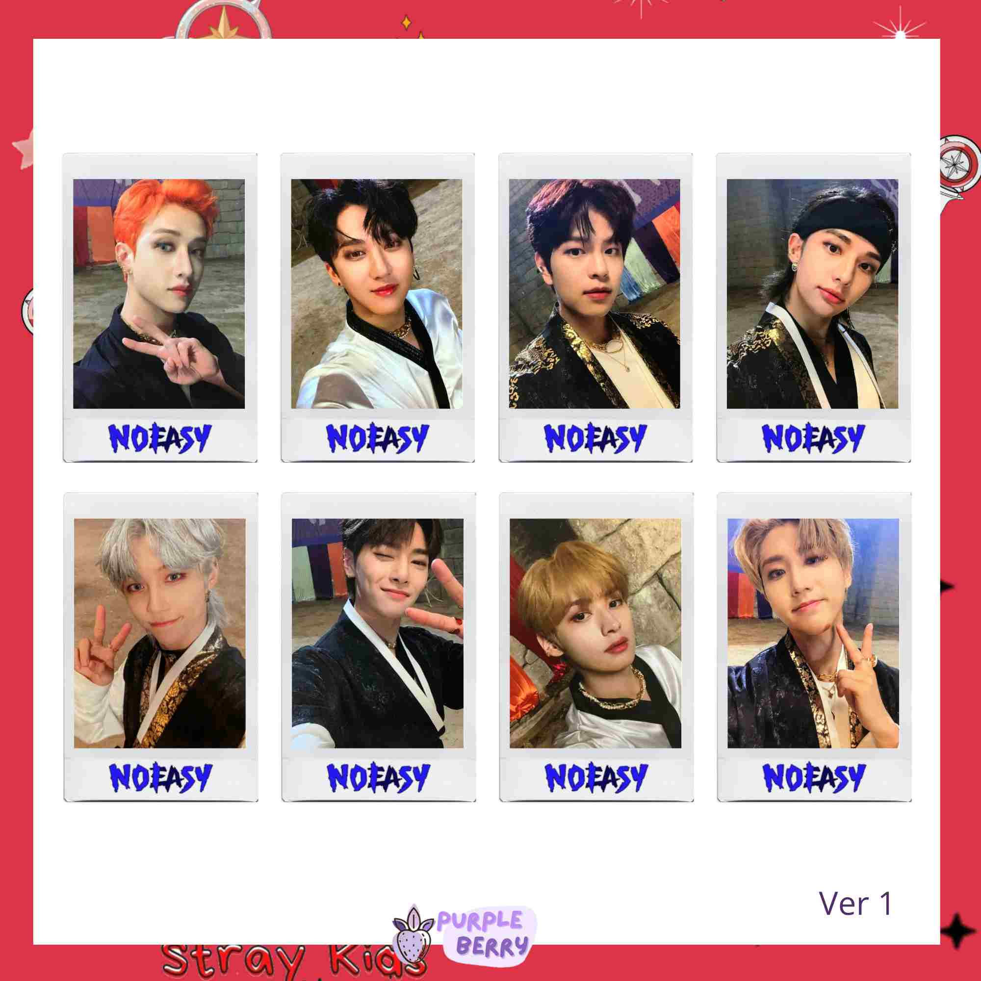 No easy Straykids polaroids