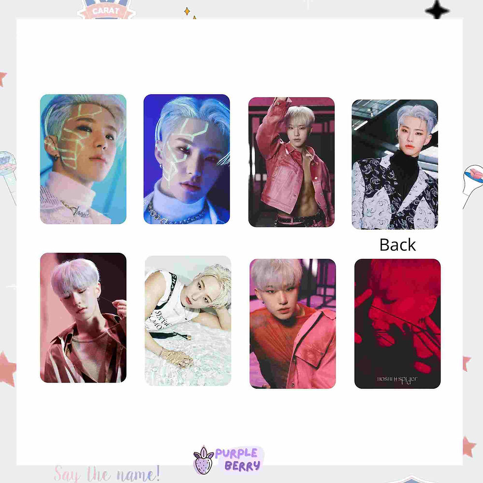 Thumbnail: Seventeen SOLO projects photocards