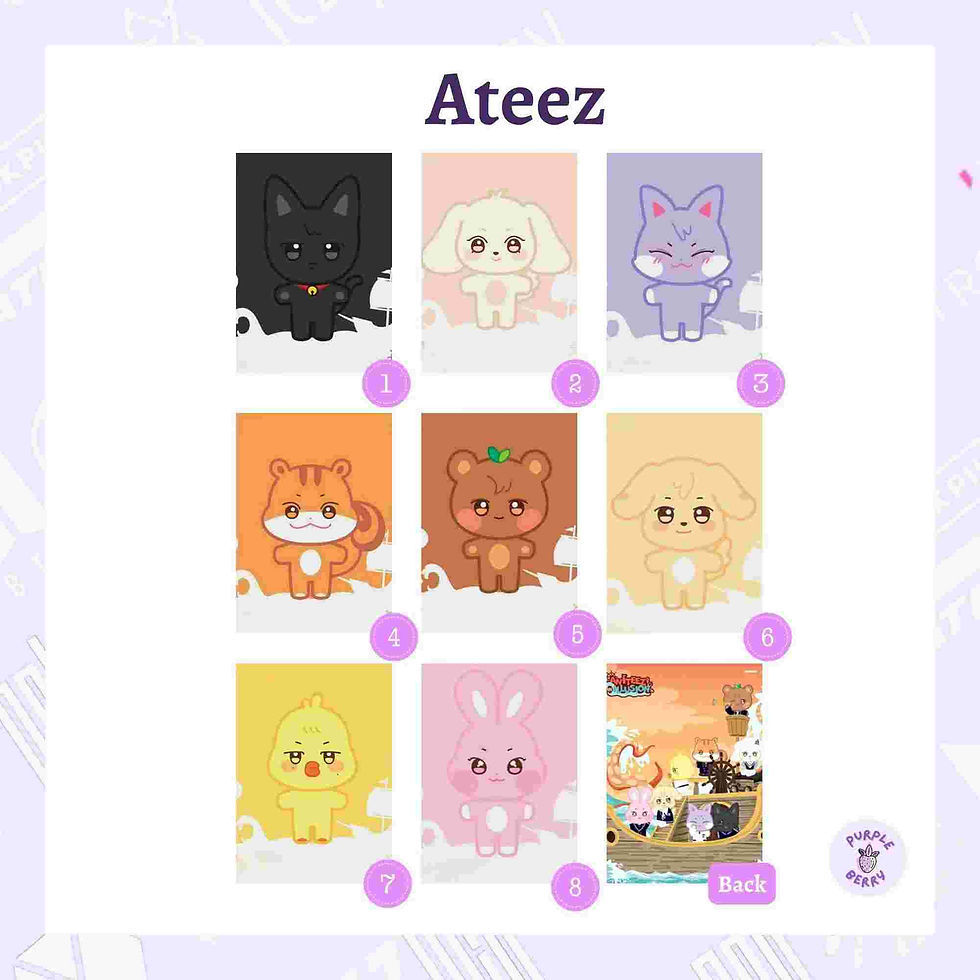 Thumbnail: Keychain Kpop character Boy groups
