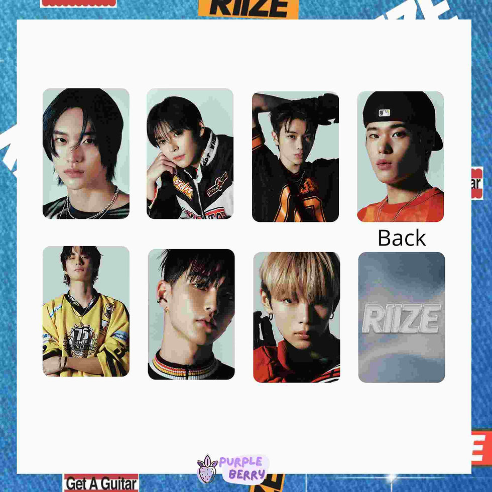 Talk Saxy Riize photocards