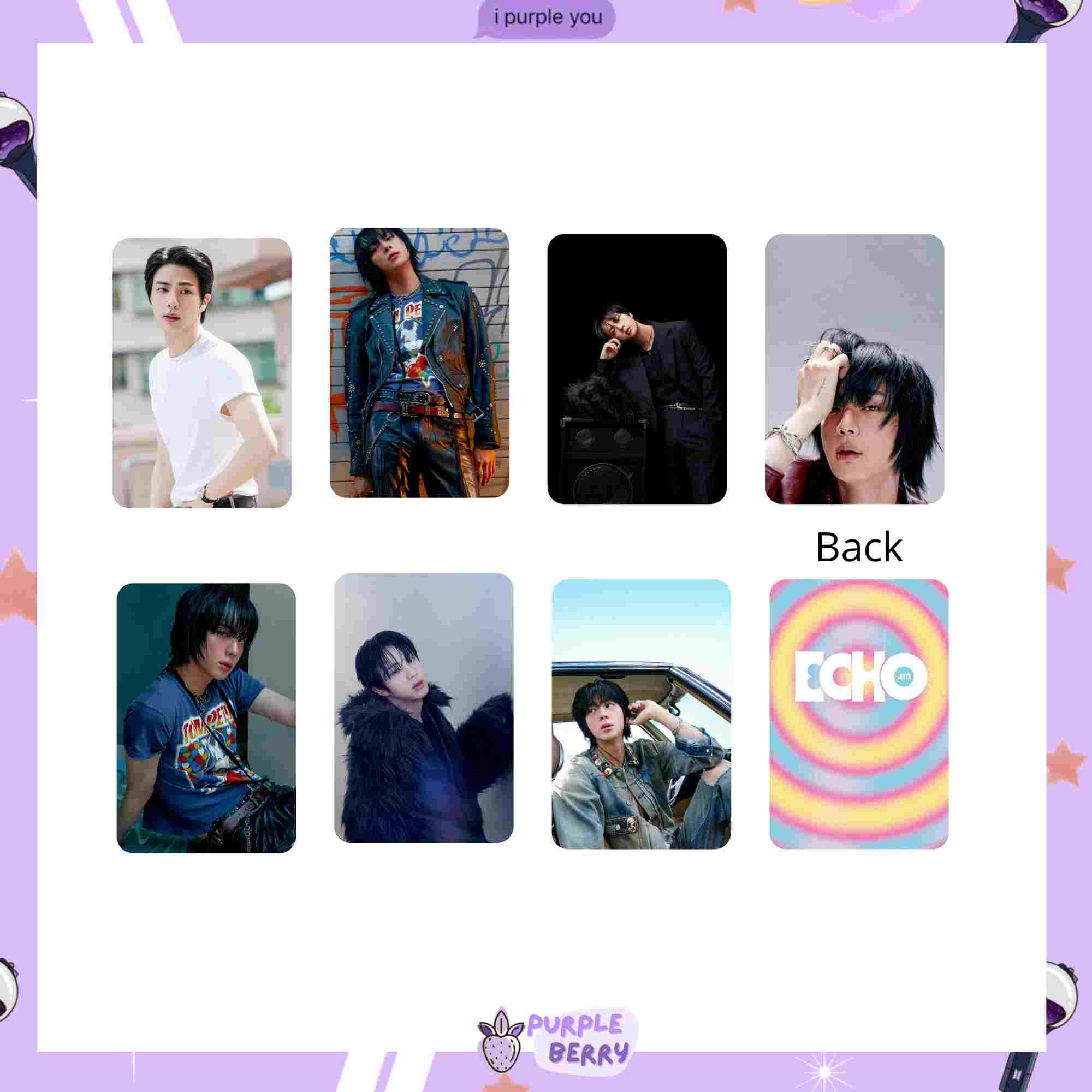 Echo Jin BTS photocards
