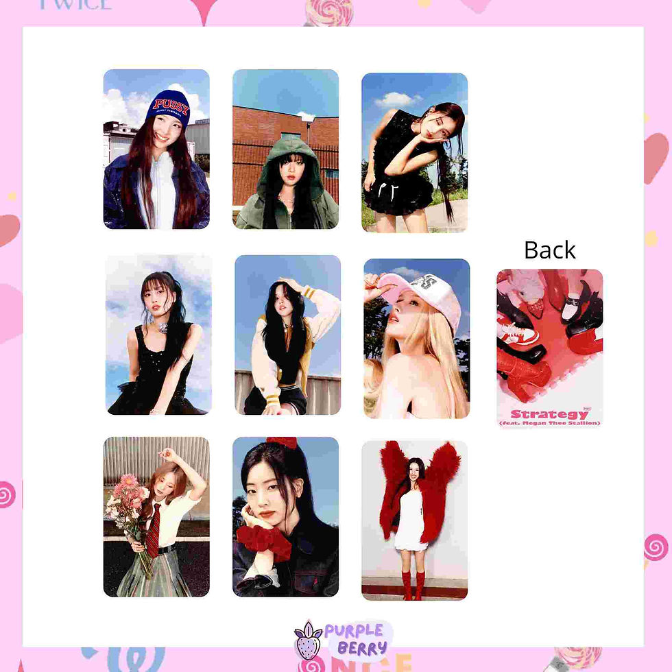 Strategy Twice photocards