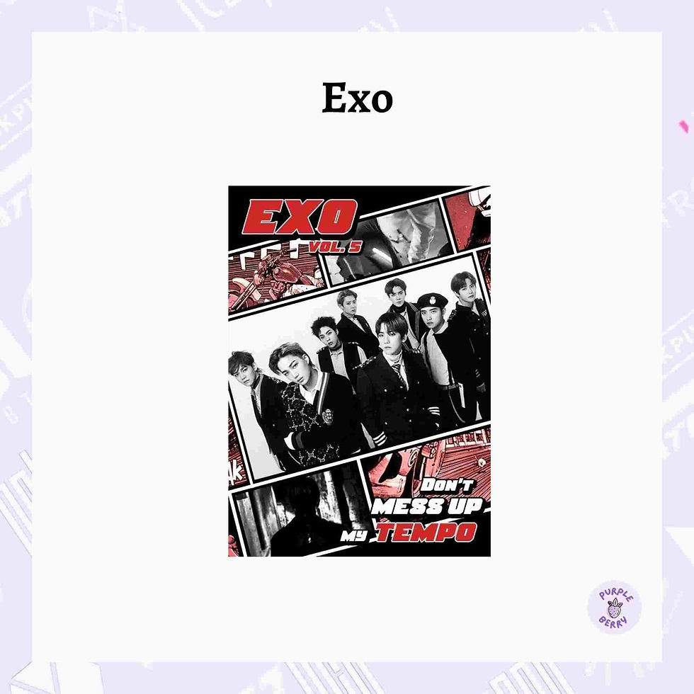 Thumbnail: EXO Notebook Collection