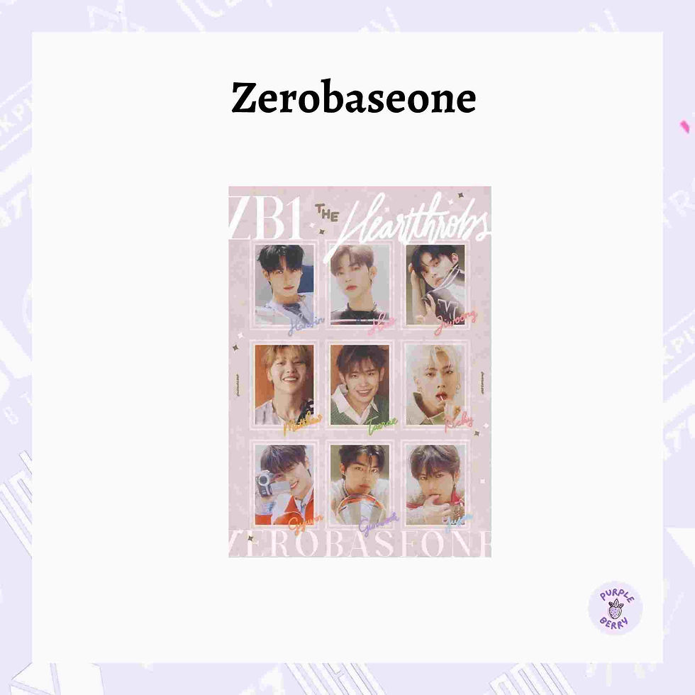 Thumbnail: Zerobaseone Notebook Collection