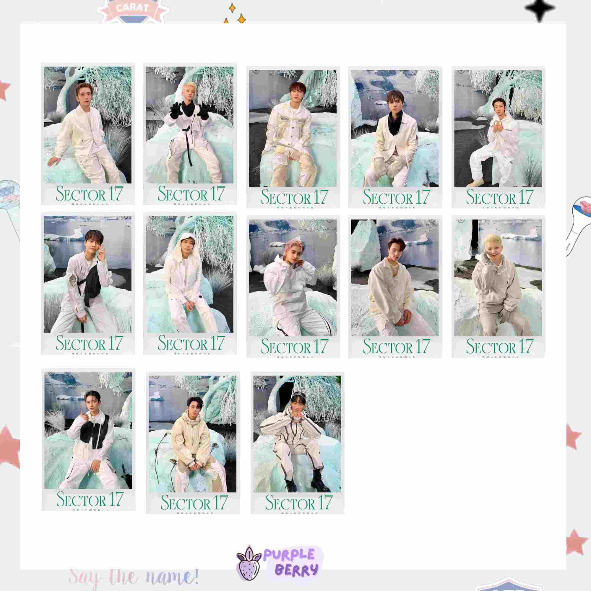 Sector 17 Seventeen polaroids