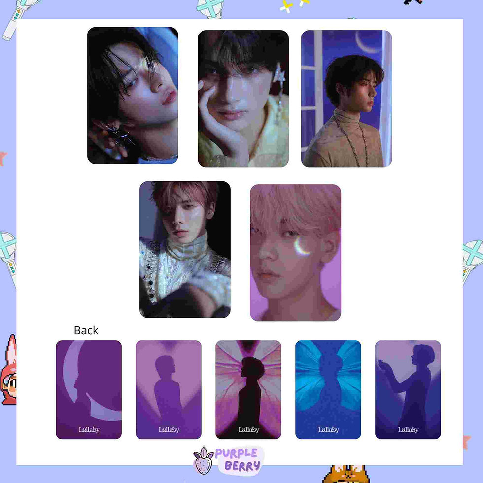 Lullaby TXT photocards